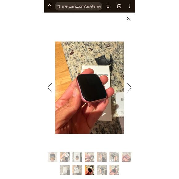 Doviico Smart Watch Pink-Touchscreen Fitness Tracker Make/Receive Calls NEW - Picture 5 of 9